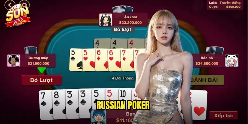 Russian Poker Sunwin SH - Poker Nga Đầy Thách Thức 2 Russian Poker